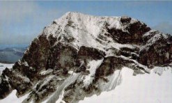 Galdhopiggen the highest mountain in Norway