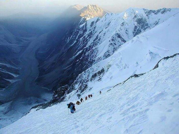 On the Diamir Face of Nanga Parbat